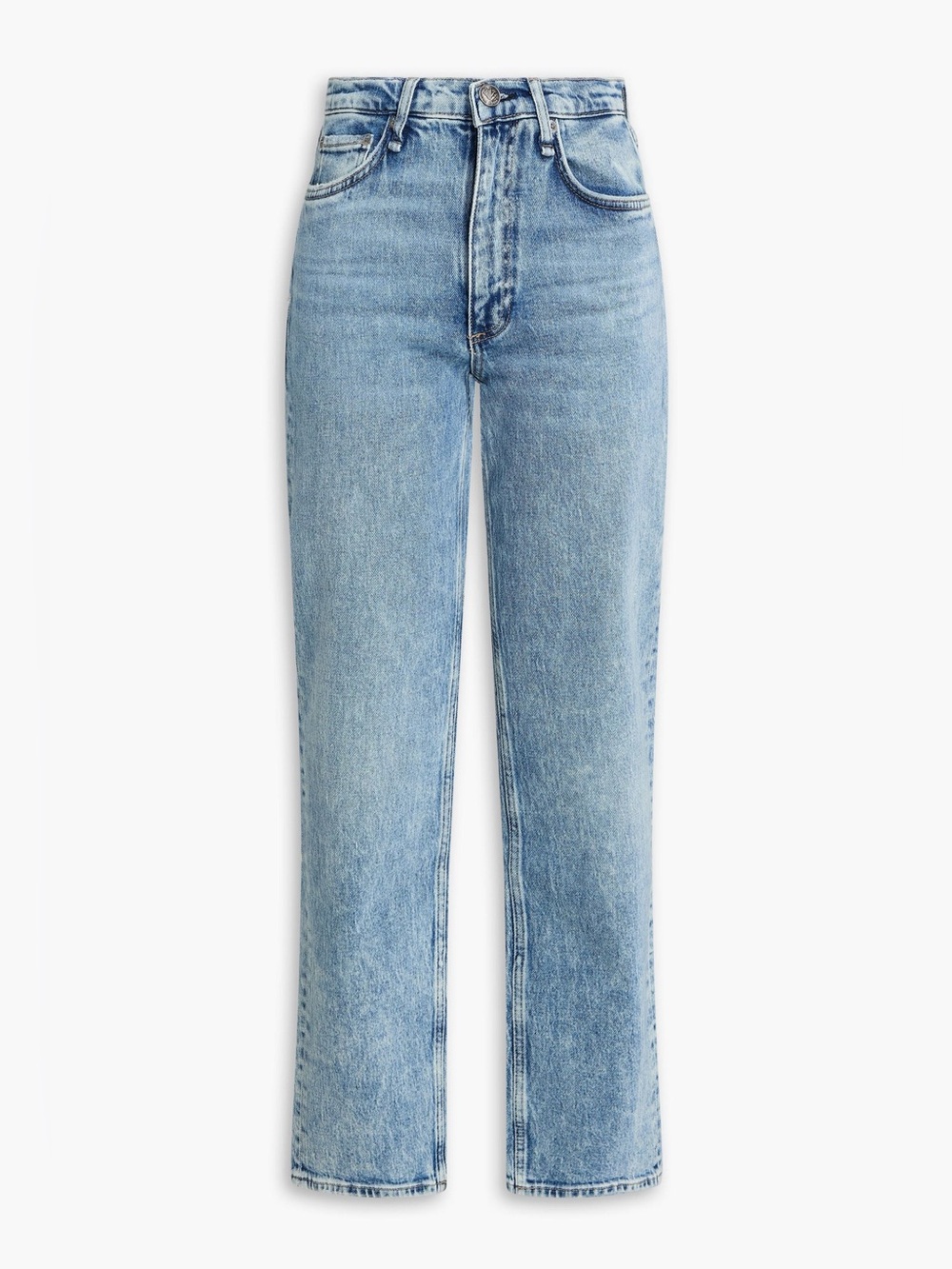 Rag & Bone Harlow Mid-Rise Straight Jeans • 30